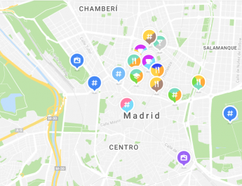 Madrid sur Mapstr