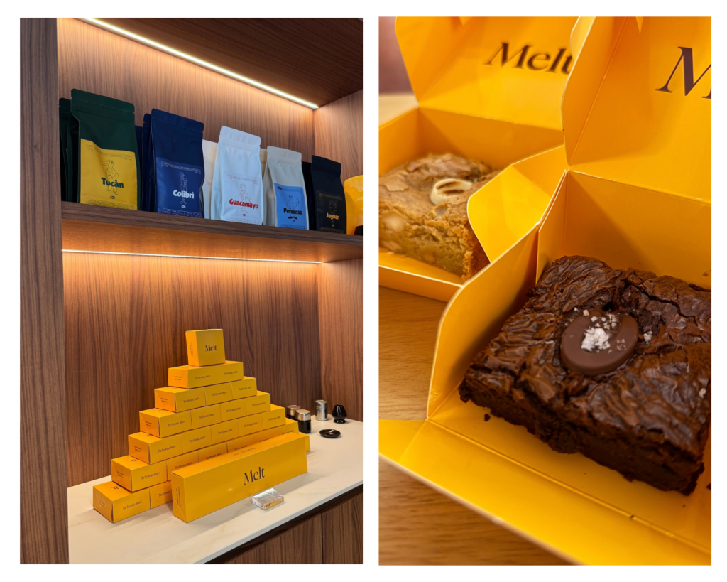 Les merveilleux brownies de Melt